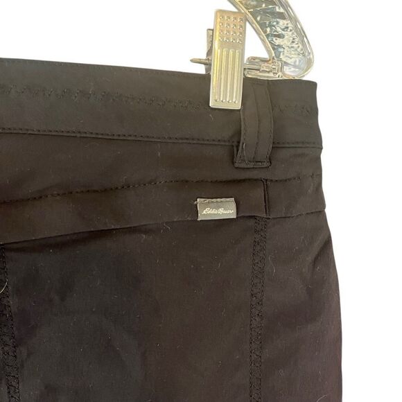 Eddie Bauer Travex Black Hiking Outdoor Sporty Skort Size 12 - Picture 5 of 7